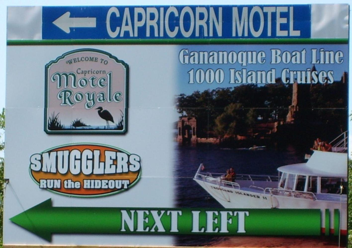 Capricorn Motel Royale 1000 Islands Lansdowne Exteriör bild